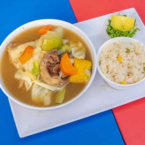 Sopa De Res (Beef Soup).