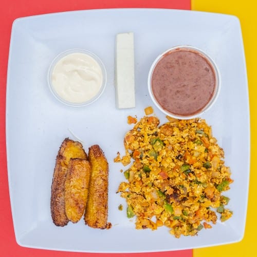 Huevos Con Chorizo.